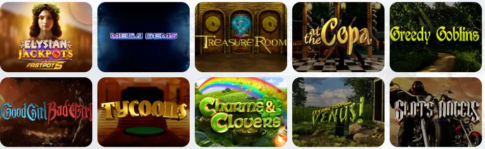 Les Jackpots au Lucky Treasure Casino